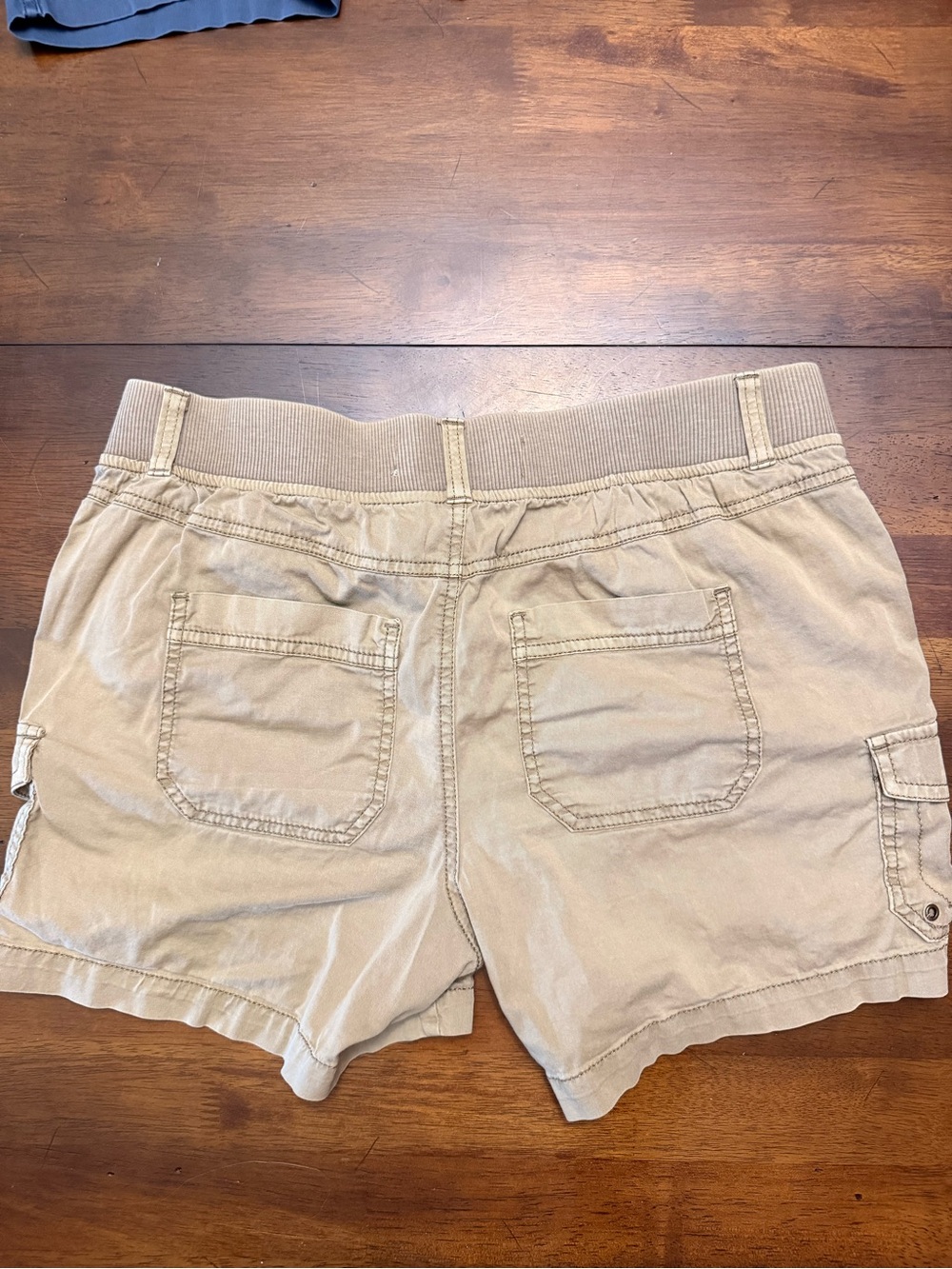 Sonoma Women’s Shorts Trio - Blue Denim, Tan, Gray - Picture 6 of 10